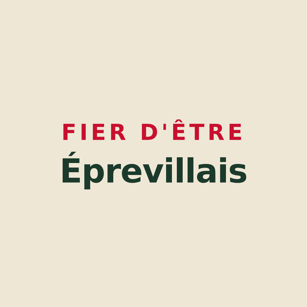 Tote bag « Fier d'être Éprevillais » — design pour Épreville