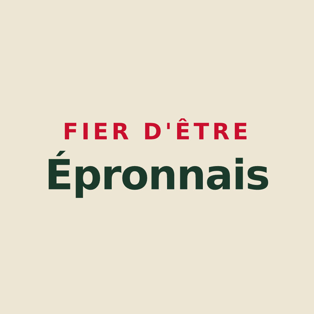 Tote bag « Fier d'être Épronnais » — design pour Épron