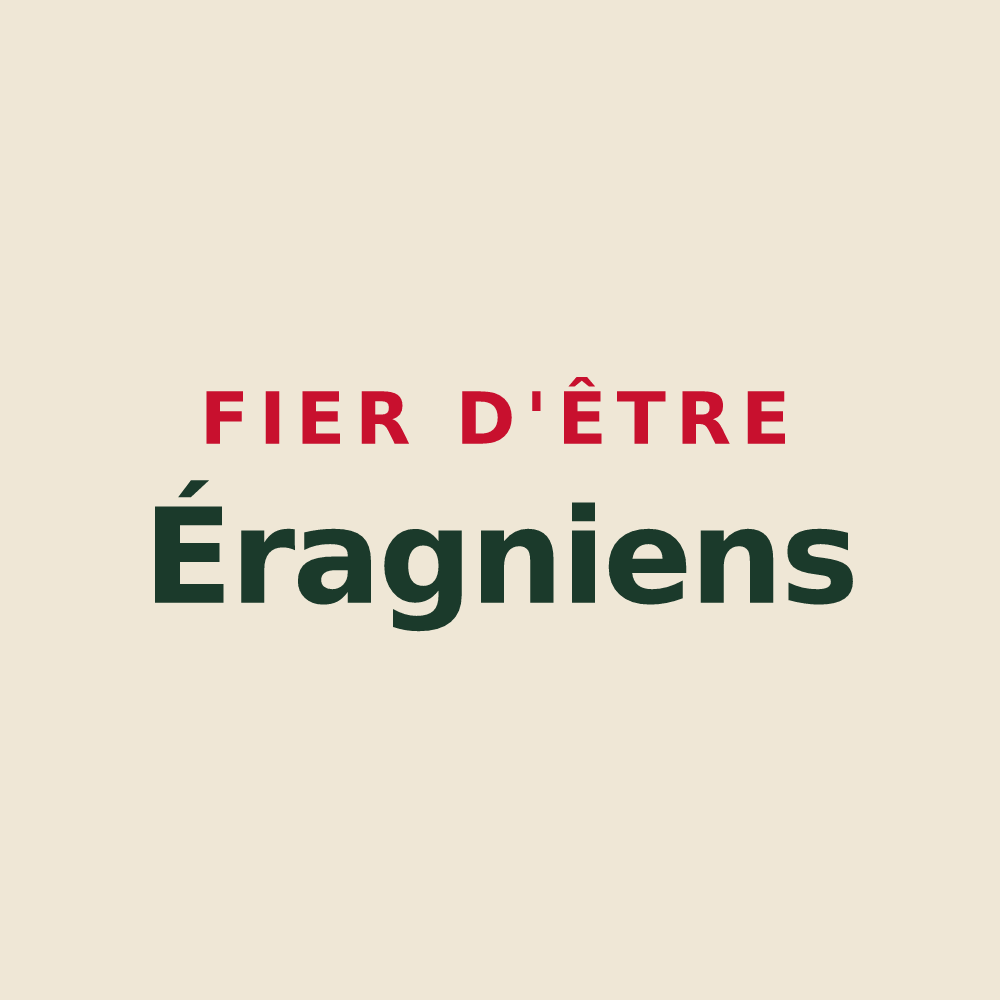 Tote bag « Fier d'être Éragniens » — design pour Éragny-sur-Oise