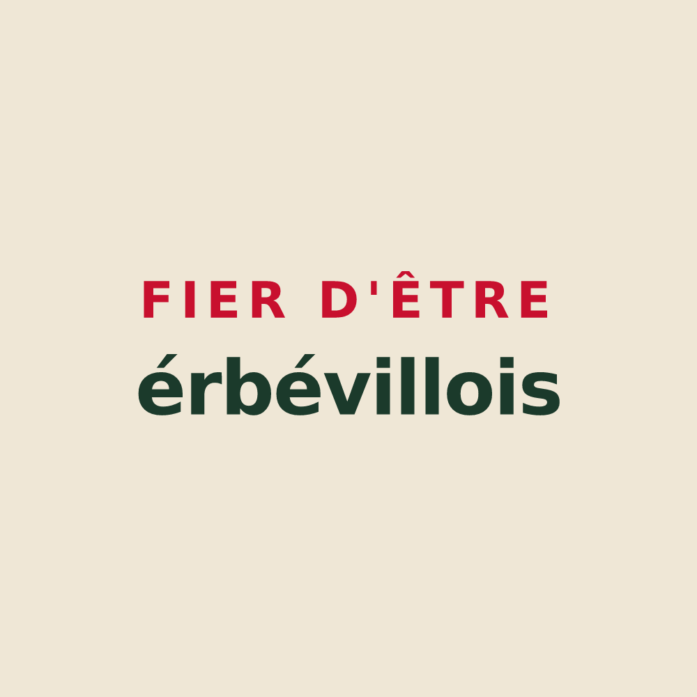 Tote bag « Fier d'être érbévillois » — design pour Erbéviller-sur-Amezule