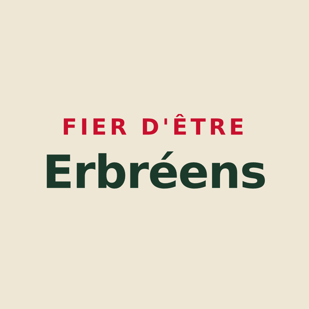 Tote bag « Fier d'être Erbréens » — design pour Erbray