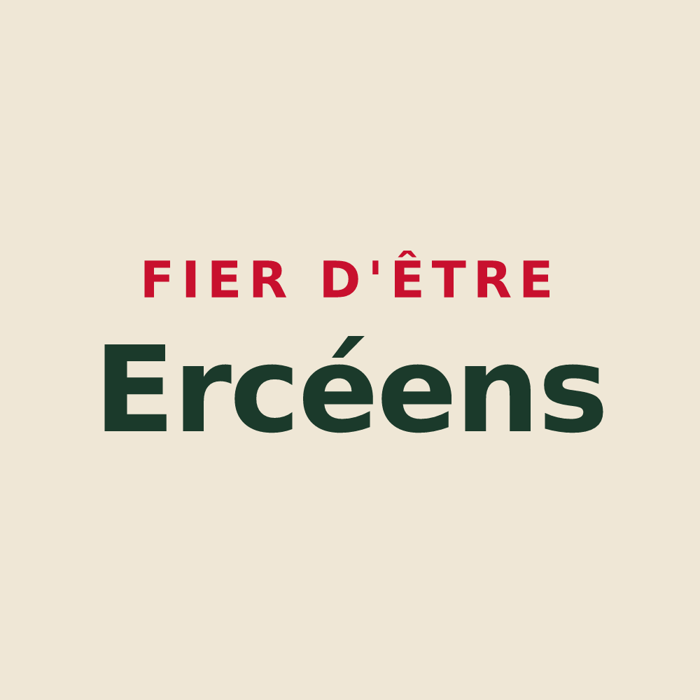 Tote bag « Fier d'être Ercéens » — design pour Ercé