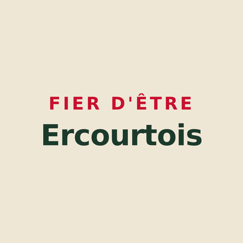 Tote bag « Fier d'être Ercourtois » — design pour Ercourt