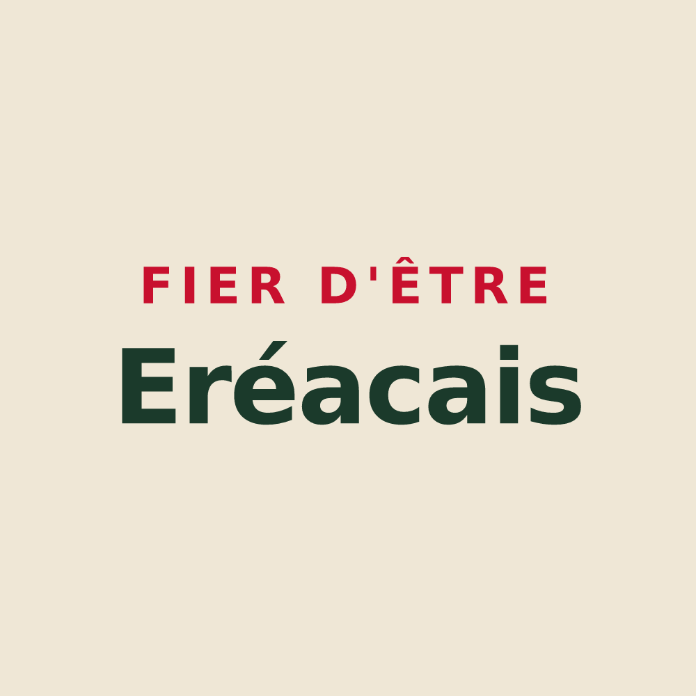 Tote bag « Fier d'être Eréacais » — design pour Éréac
