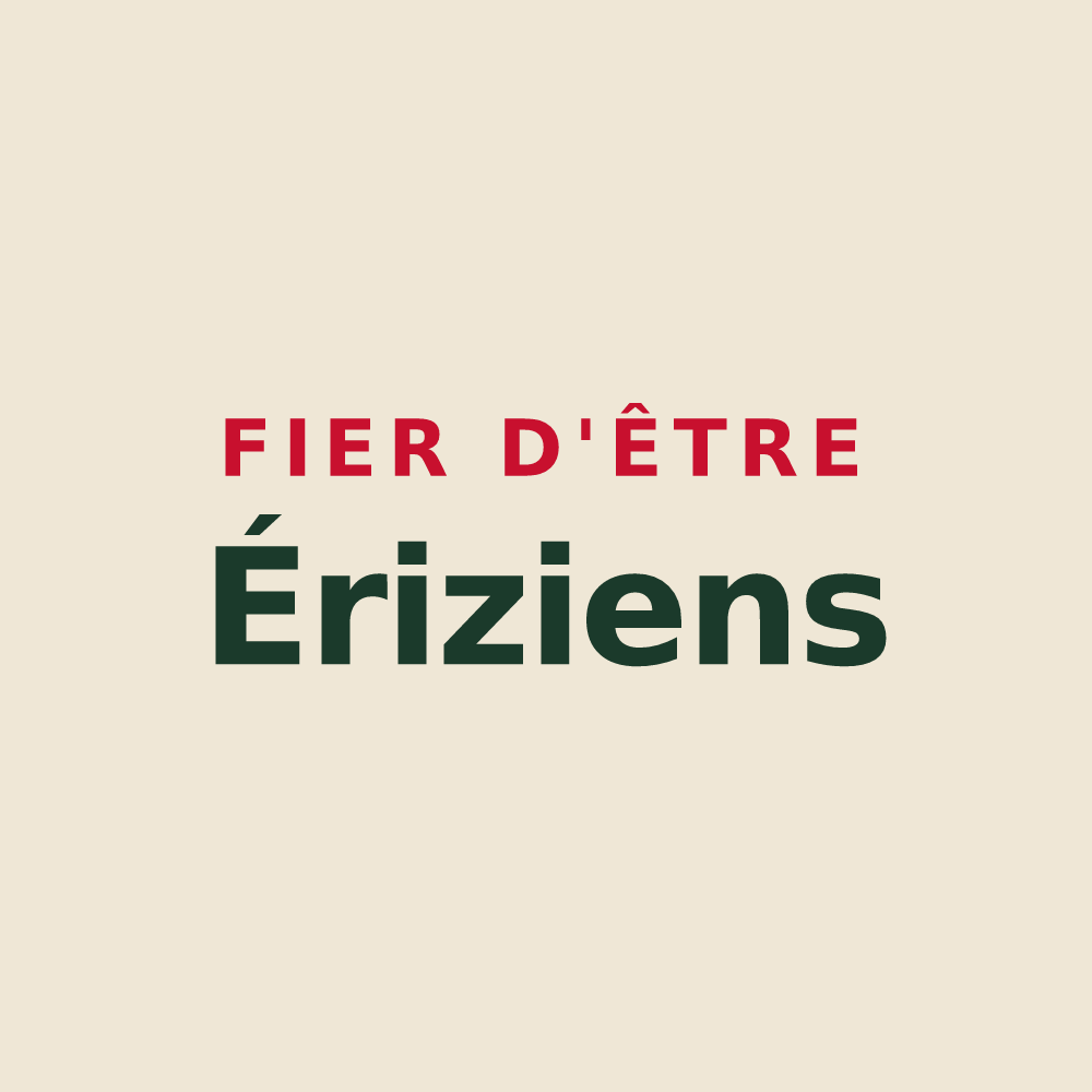Tote bag « Fier d'être Ériziens » — design pour Érize-Saint-Dizier