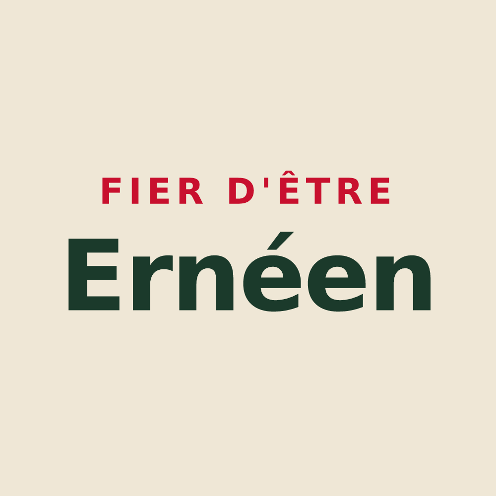Tote bag « Fier d'être Ernéen » — design pour Ernée