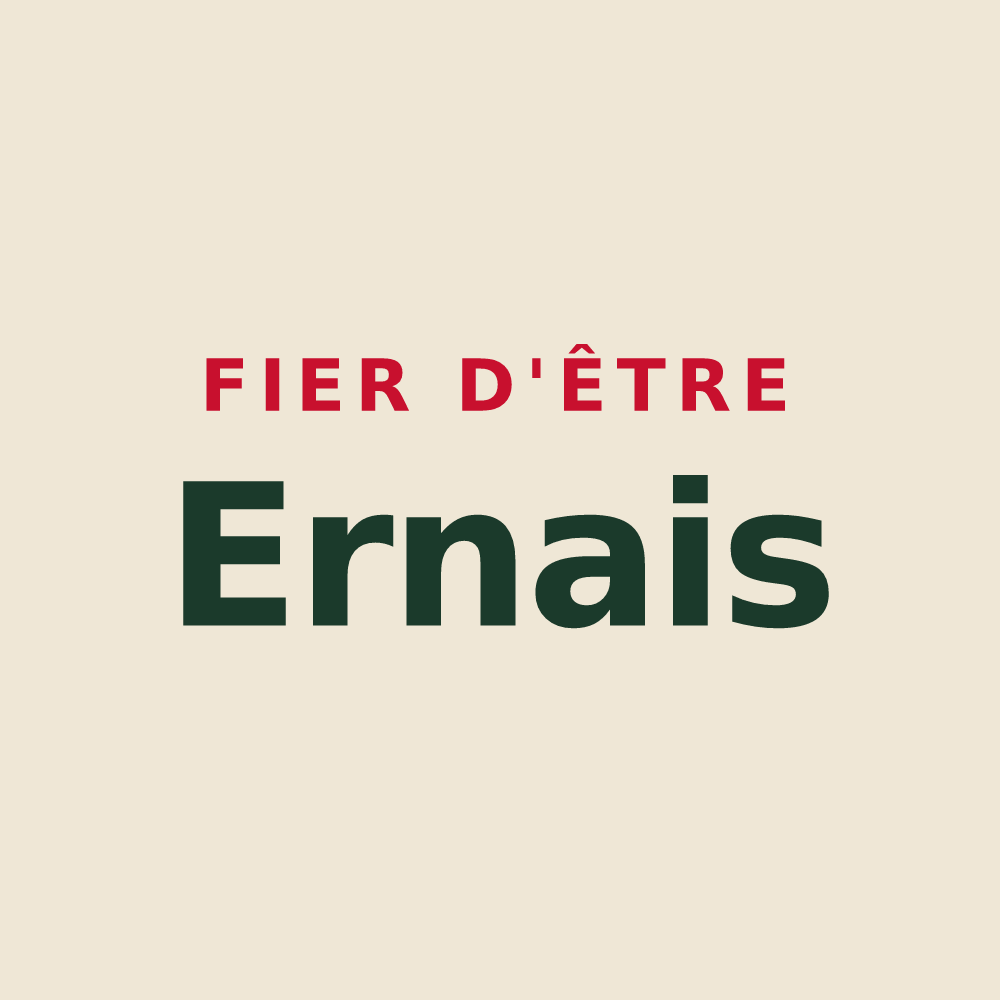 Tote bag « Fier d'être Ernais » — design pour Ernes
