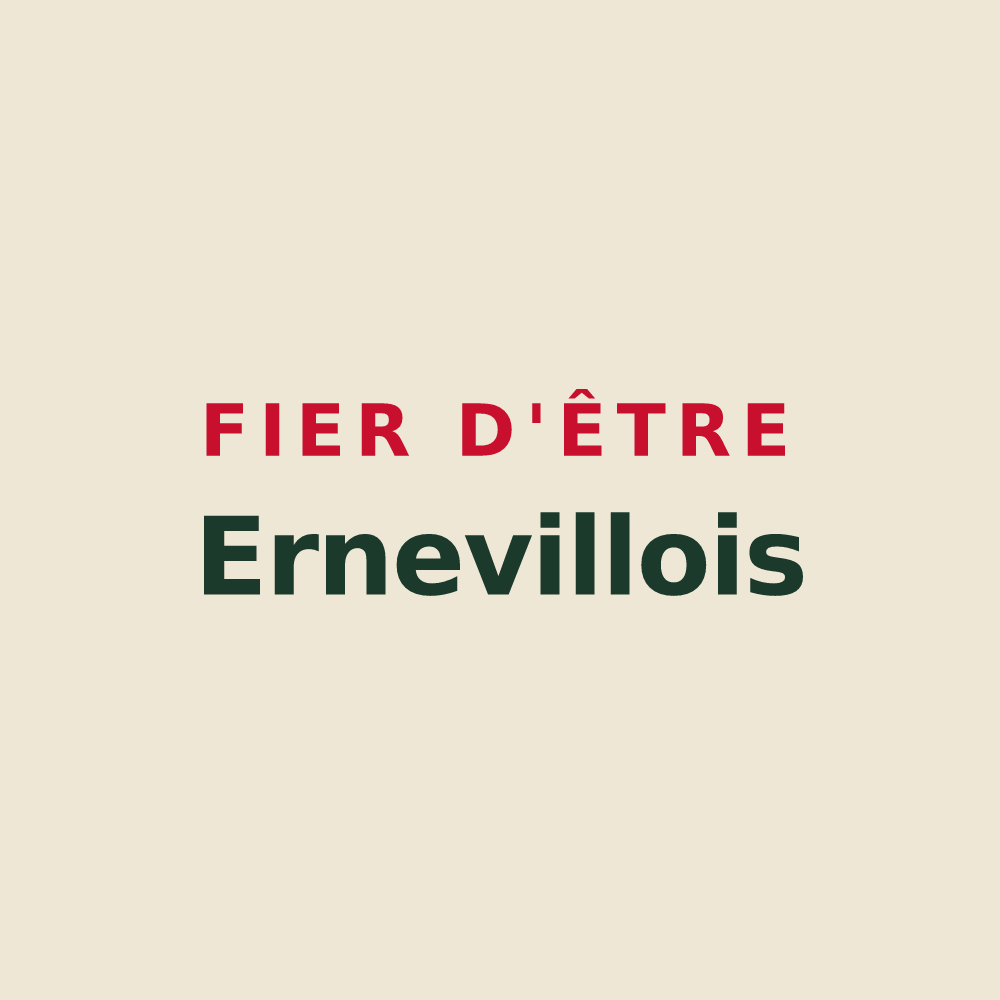 Tote bag « Fier d'être Ernevillois » — design pour Erneville-aux-Bois
