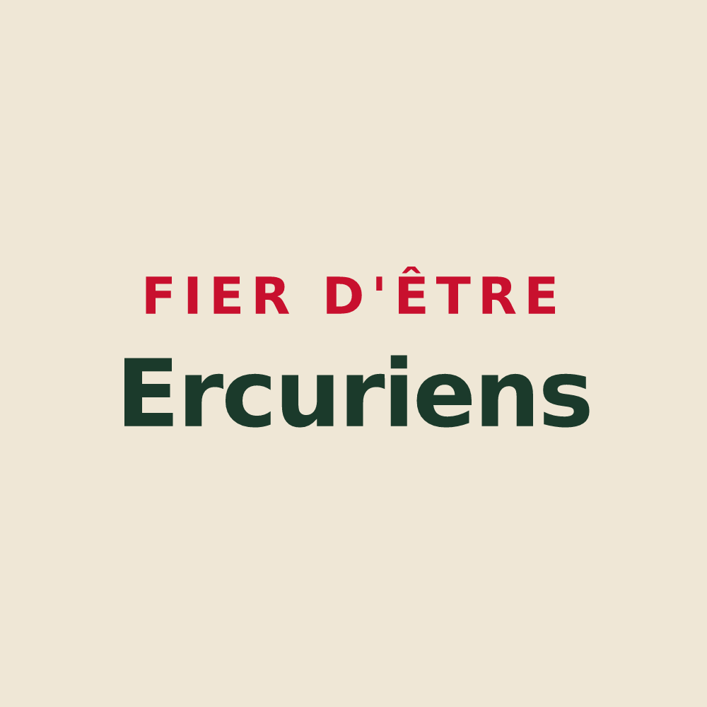 Tote bag « Fier d'être Ercuriens » — design pour Erquery