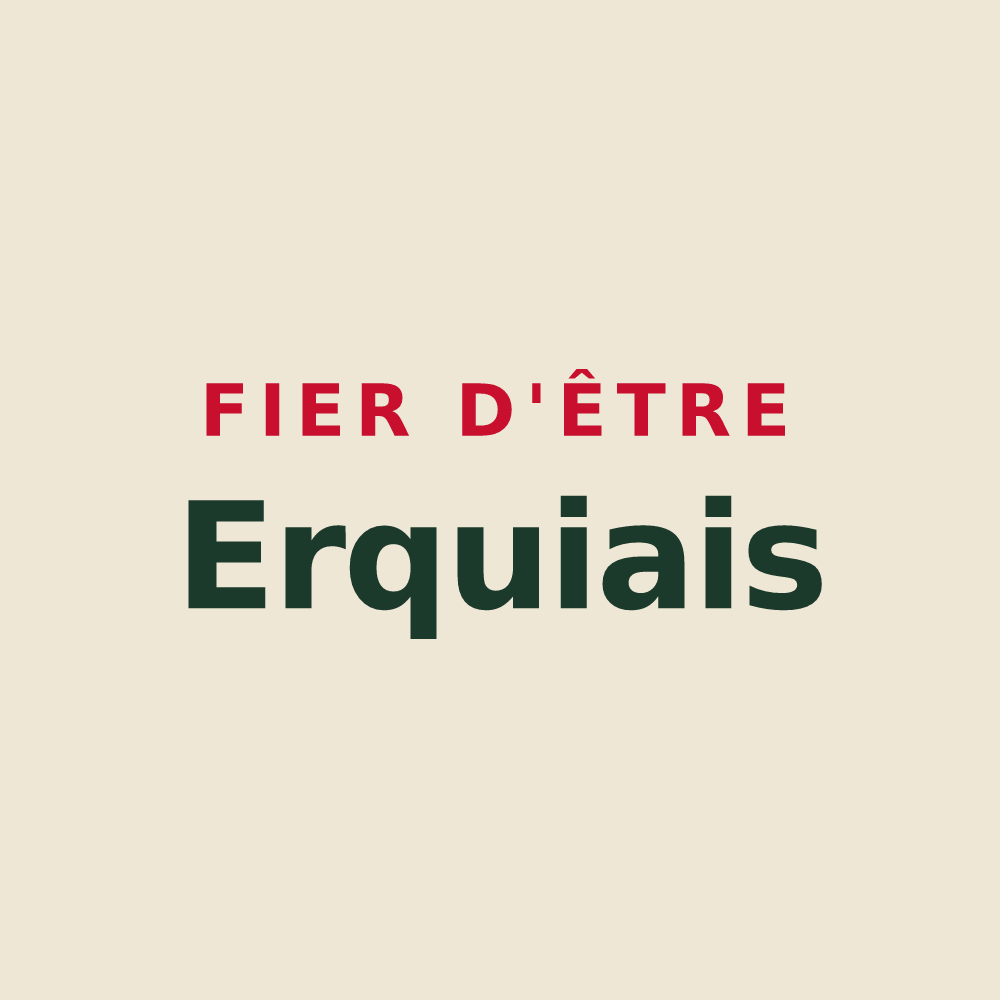 Tote bag « Fier d'être Erquiais » — design pour Erquy