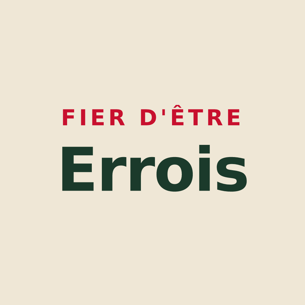 Tote bag « Fier d'être Errois » — design pour Erre