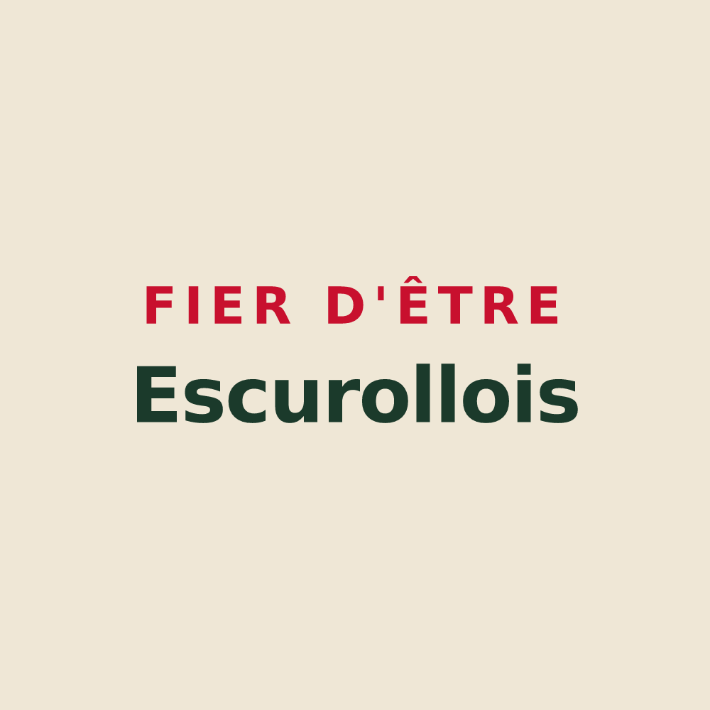 Tote bag « Fier d'être Escurollois » — design pour Escurolles