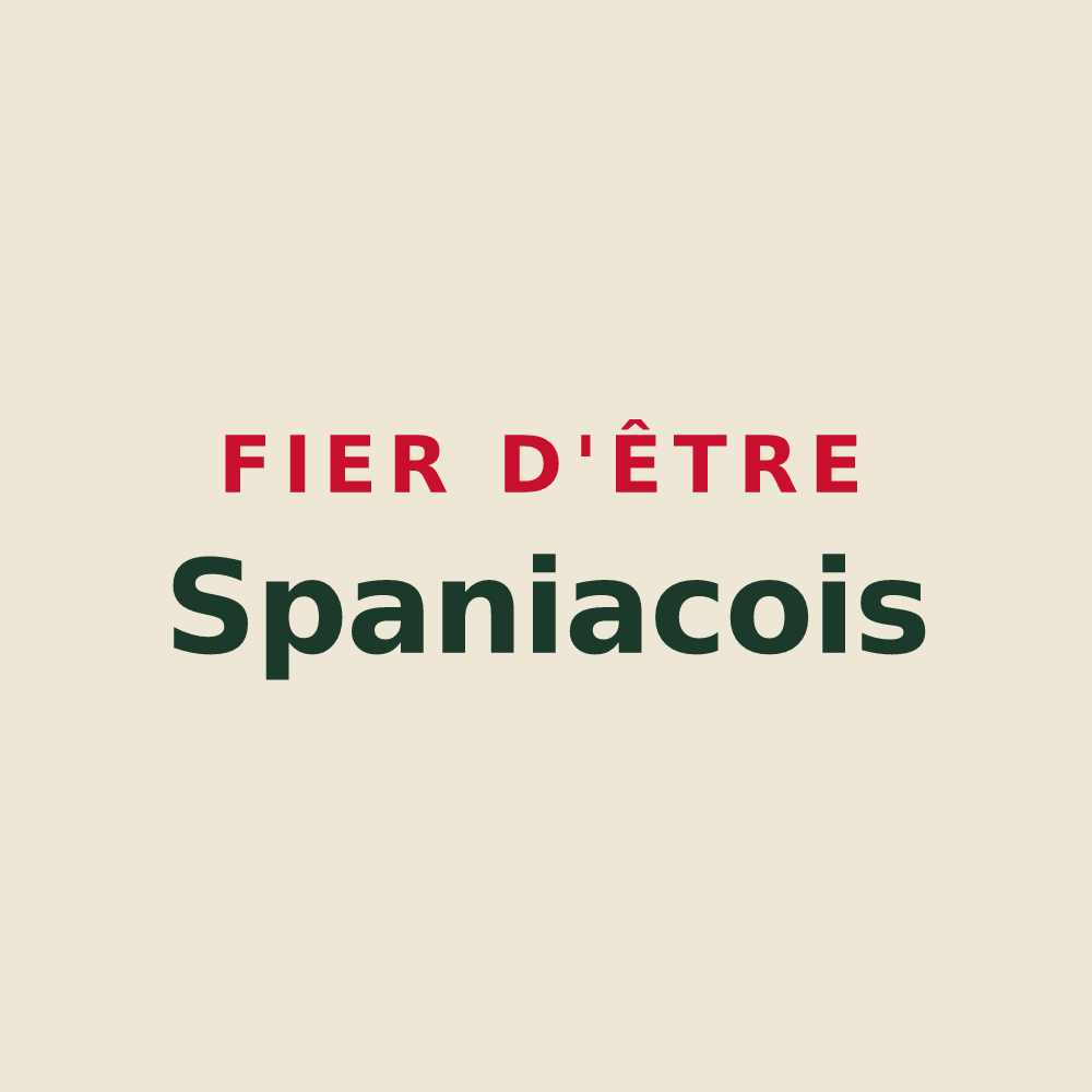 Tote bag « Fier d'être Spaniacois » — design pour Espagnac