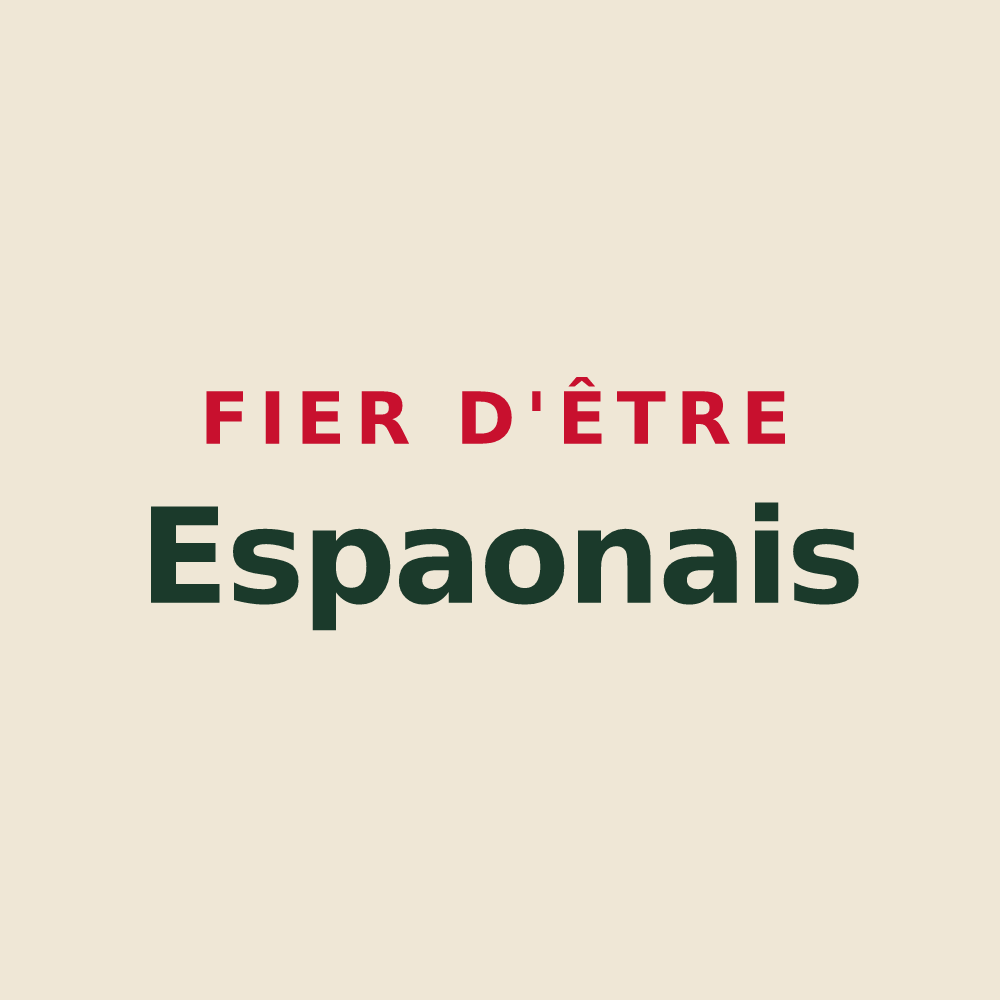 Tote bag « Fier d'être Espaonais » — design pour Espaon