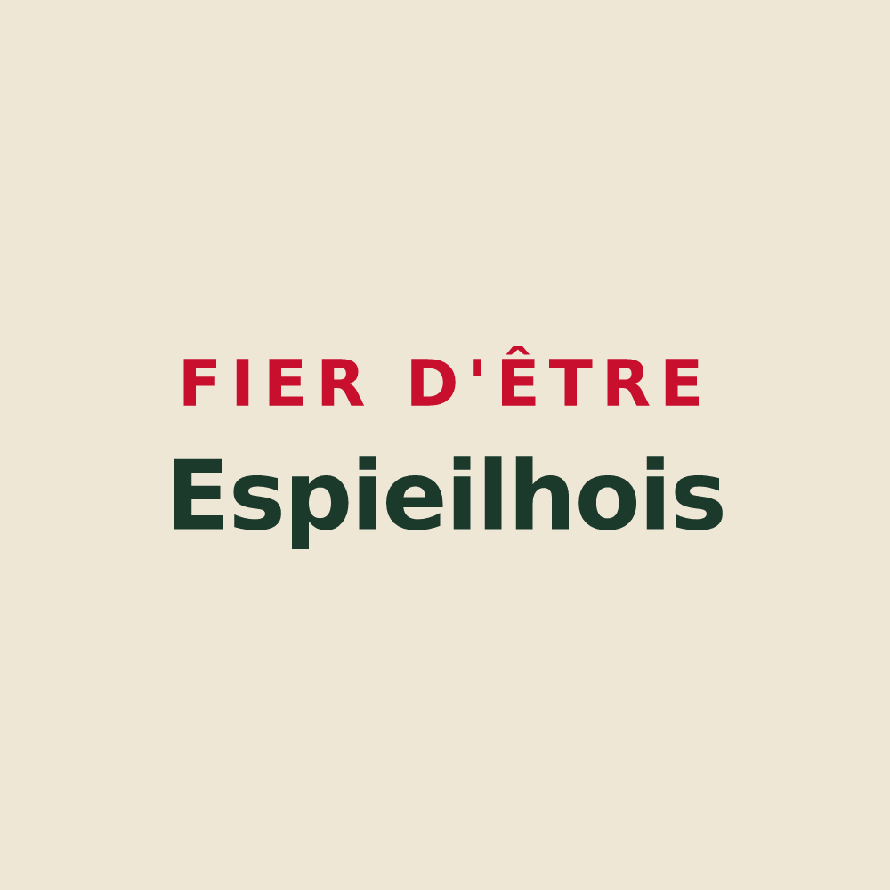 Tote bag « Fier d'être Espieilhois » — design pour Espieilh