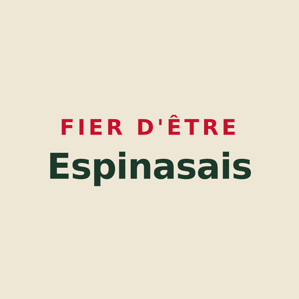 Tote bag « Fier d'être Espinasais » — design pour Espinas