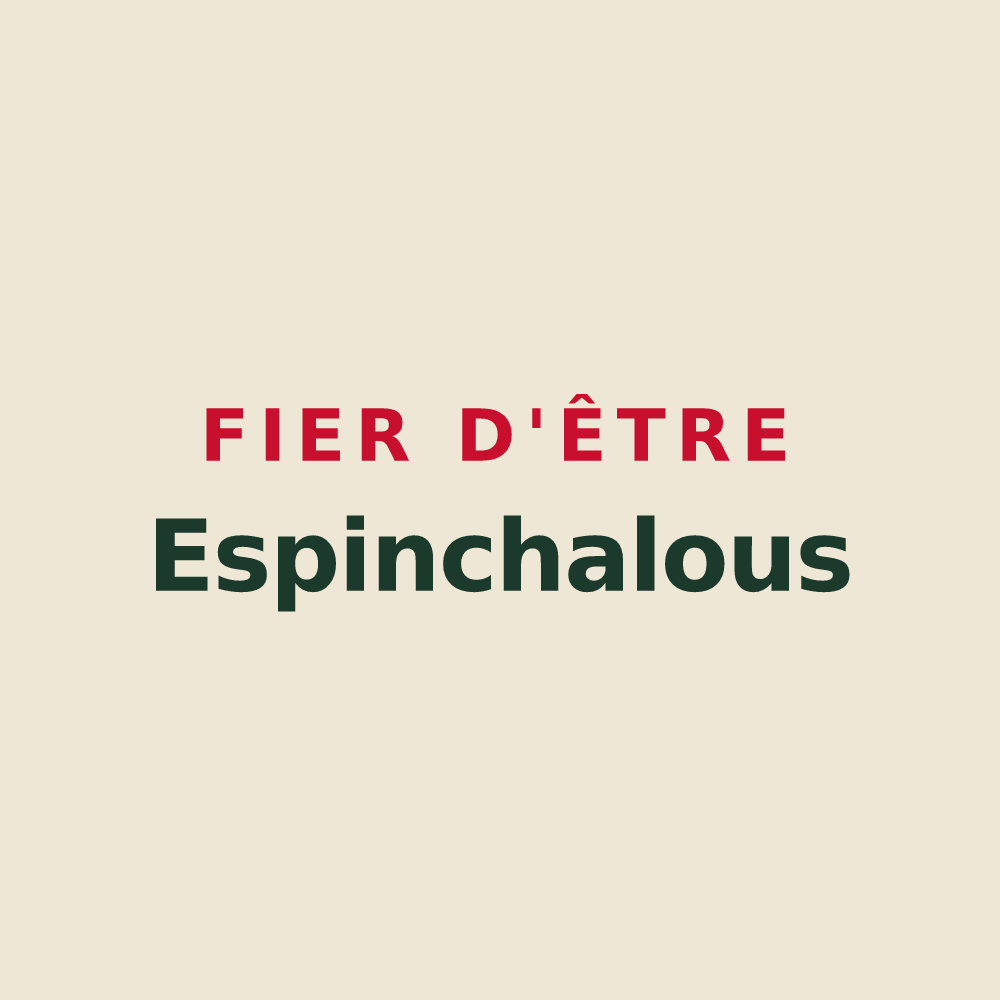 Tote bag « Fier d'être Espinchalous » — design pour Espinchal