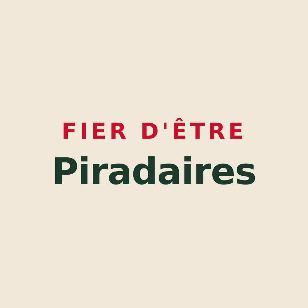 Tote bag « Fier d'être Piradaires » — design pour Espirat