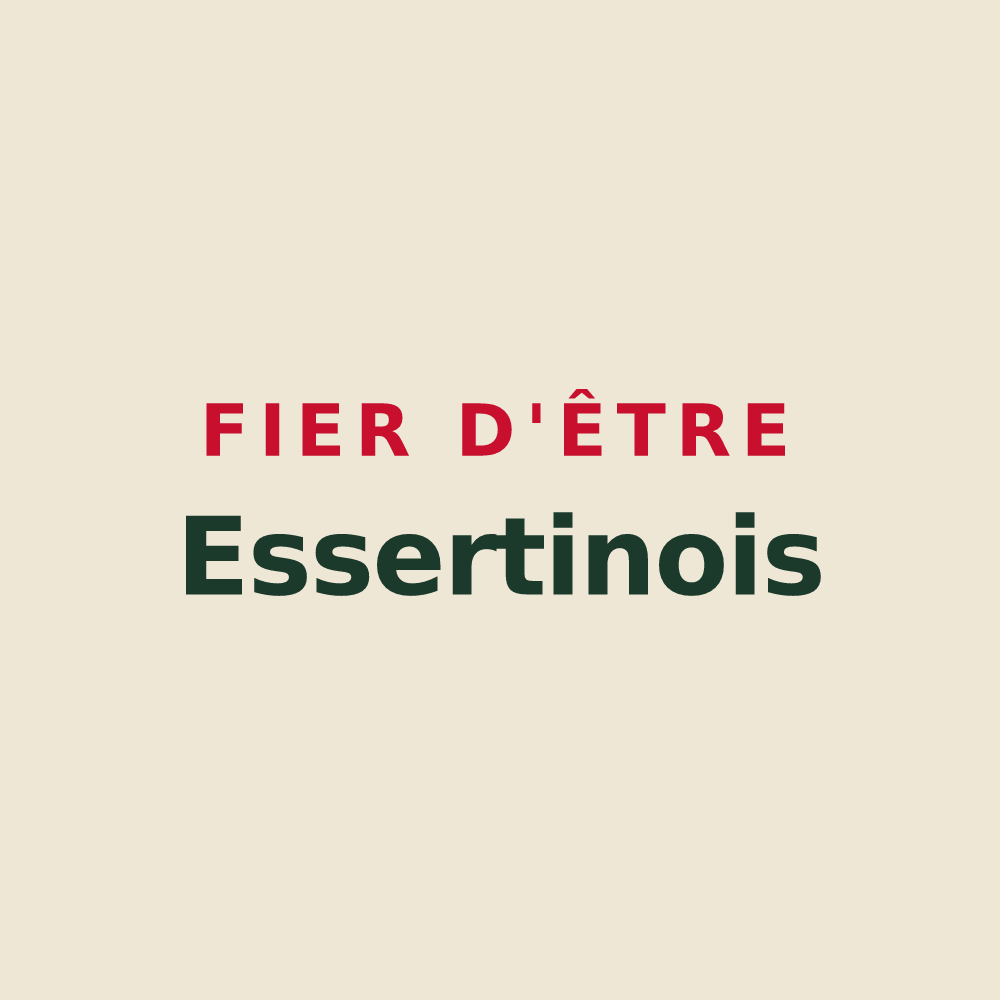 Tote bag « Fier d'être Essertinois » — design pour Essertines-en-Châtelneuf