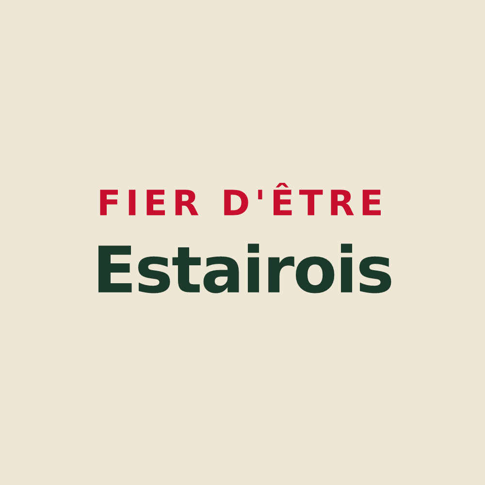 Tote bag « Fier d'être Estairois » — design pour Estaires