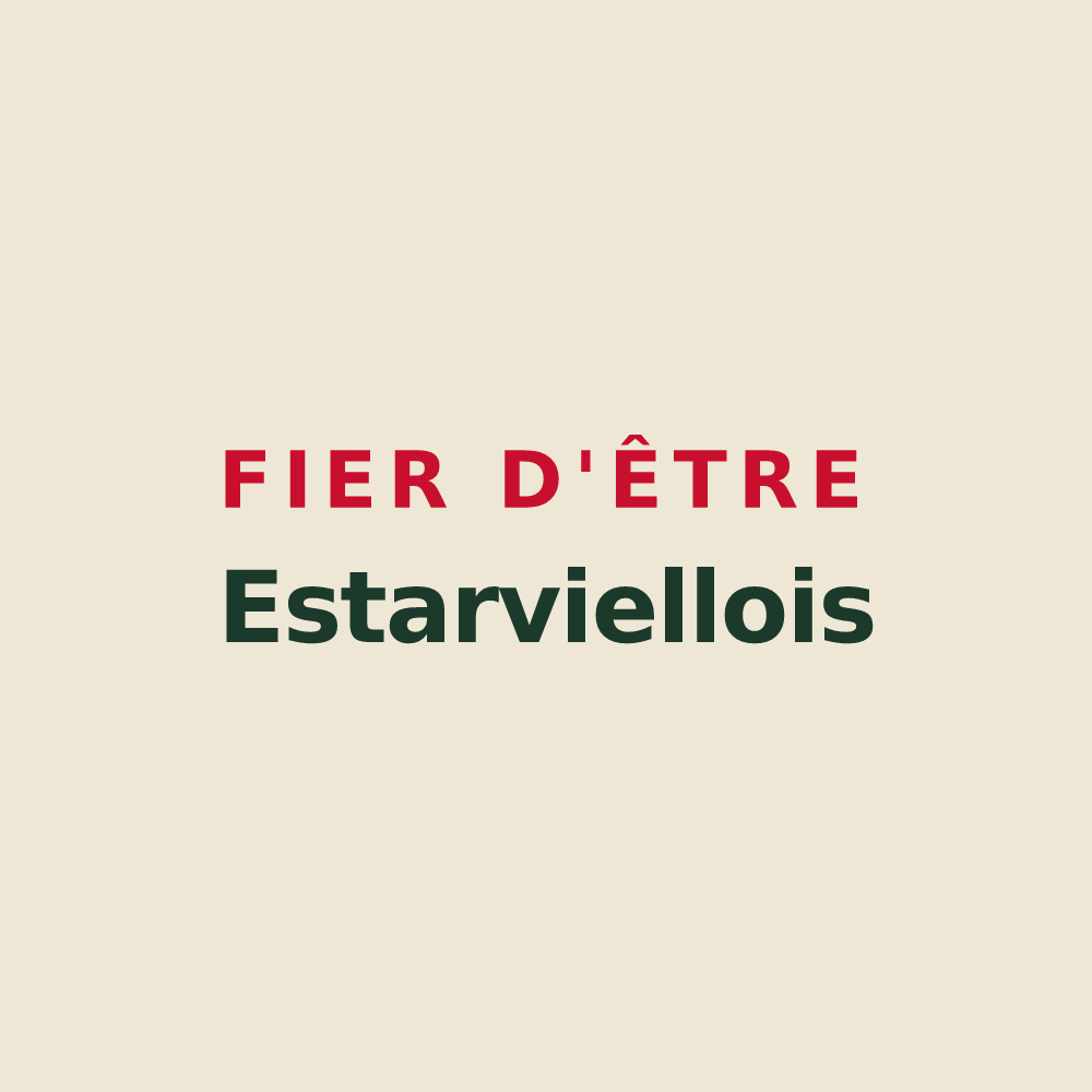 Tote bag « Fier d'être Estarviellois » — design pour Estarvielle
