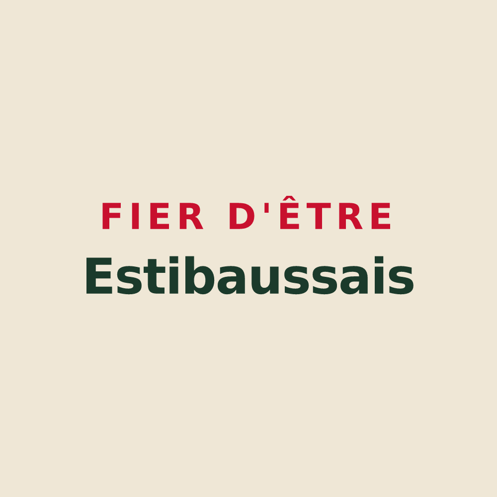Tote bag « Fier d'être Estibaussais » — design pour Estibeaux
