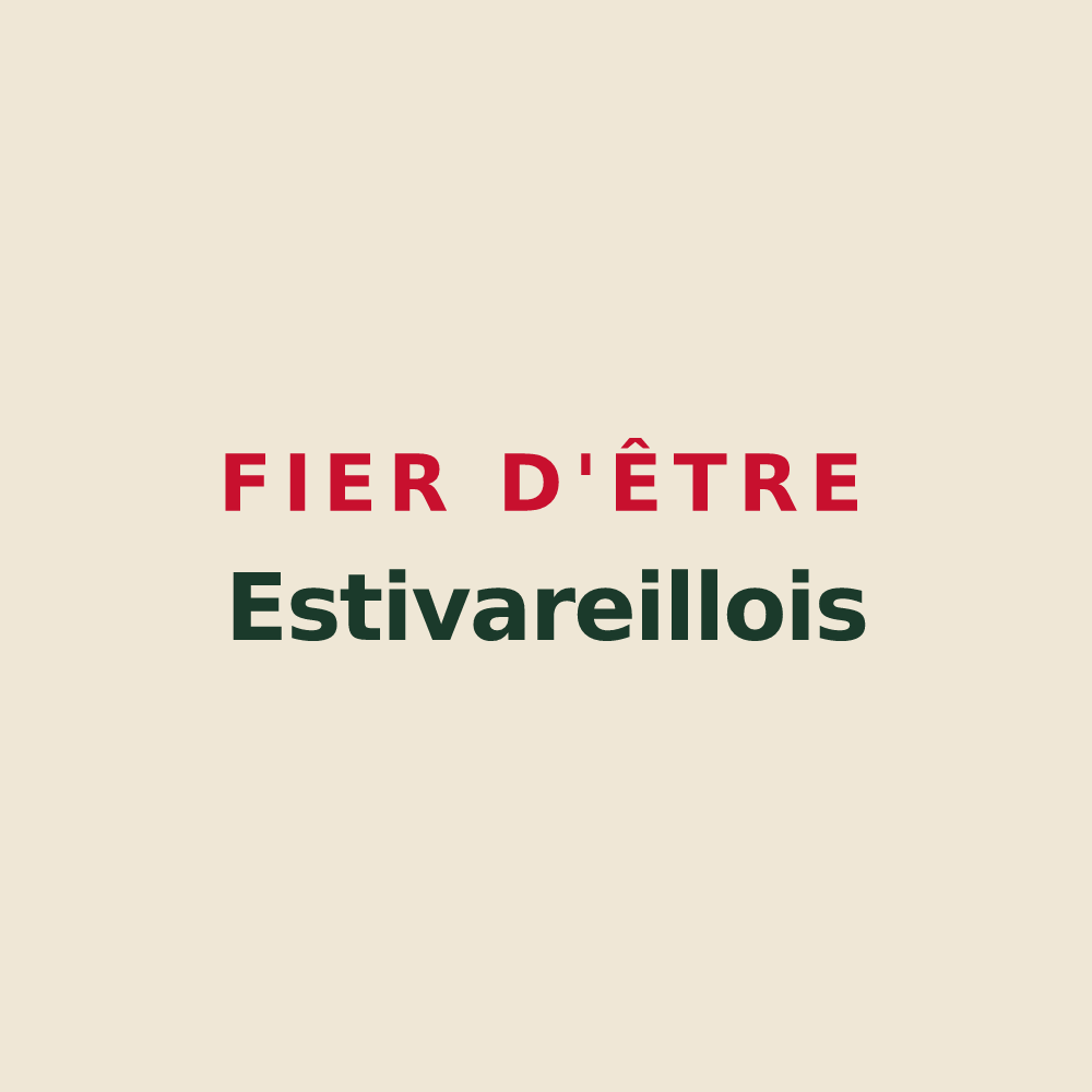 Tote bag « Fier d'être Estivareillois » — design pour Estivareilles