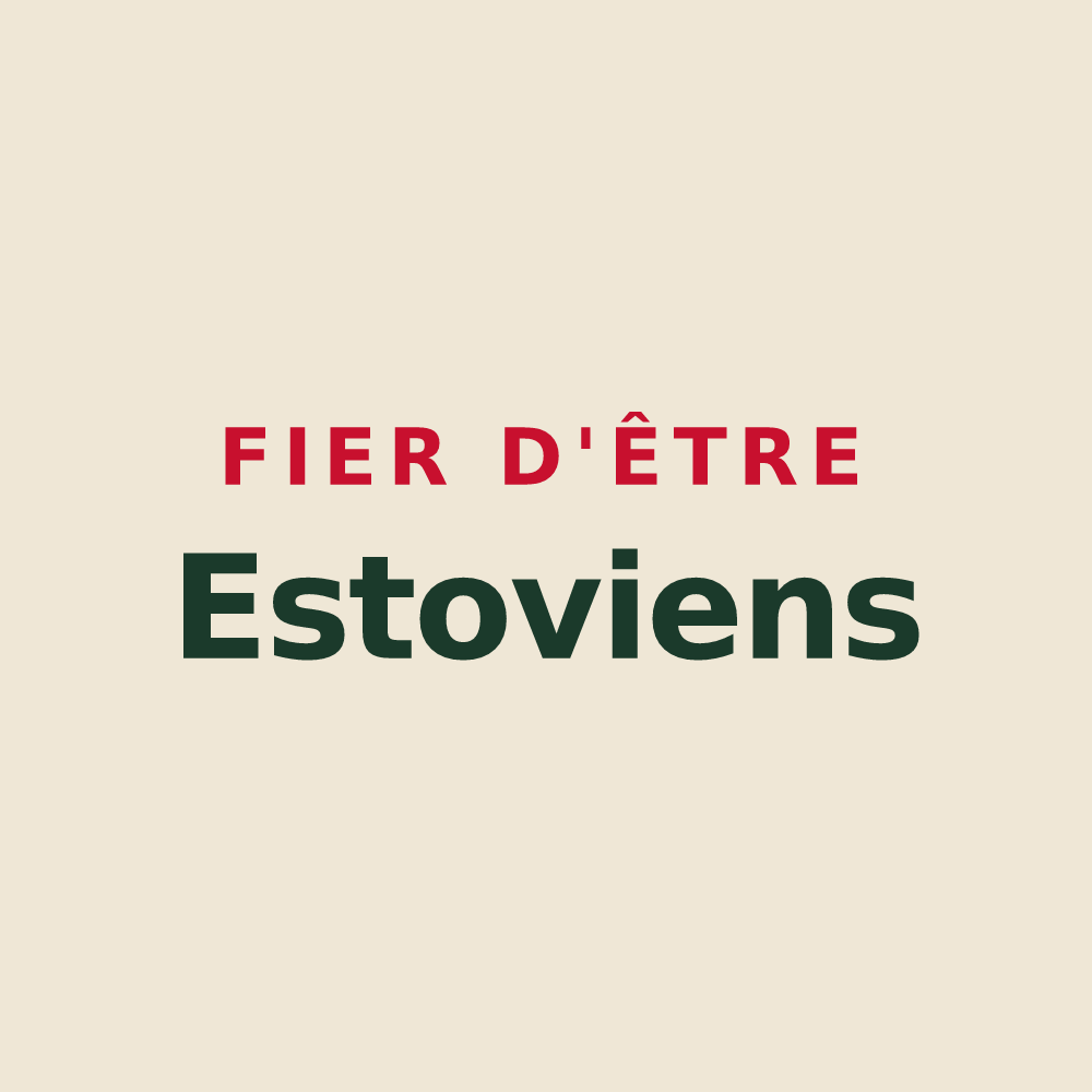 Tote bag « Fier d'être Estoviens » — design pour Estouy