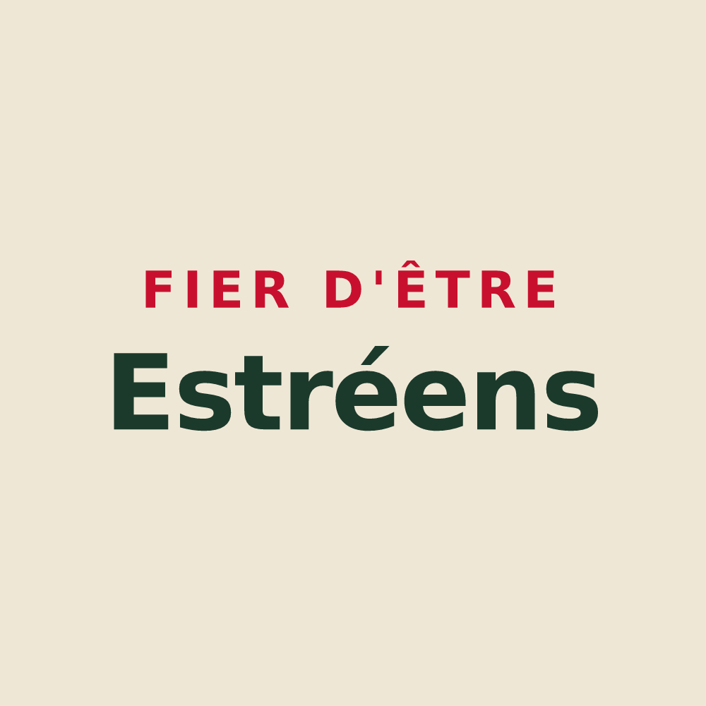Tote bag « Fier d'être Estréens » — design pour Estrée