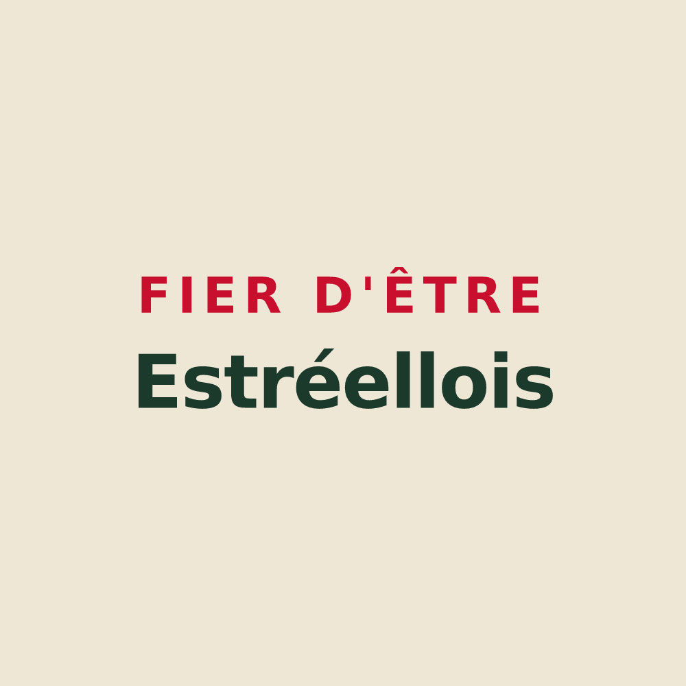 Tote bag « Fier d'être Estréellois » — design pour Estréelles