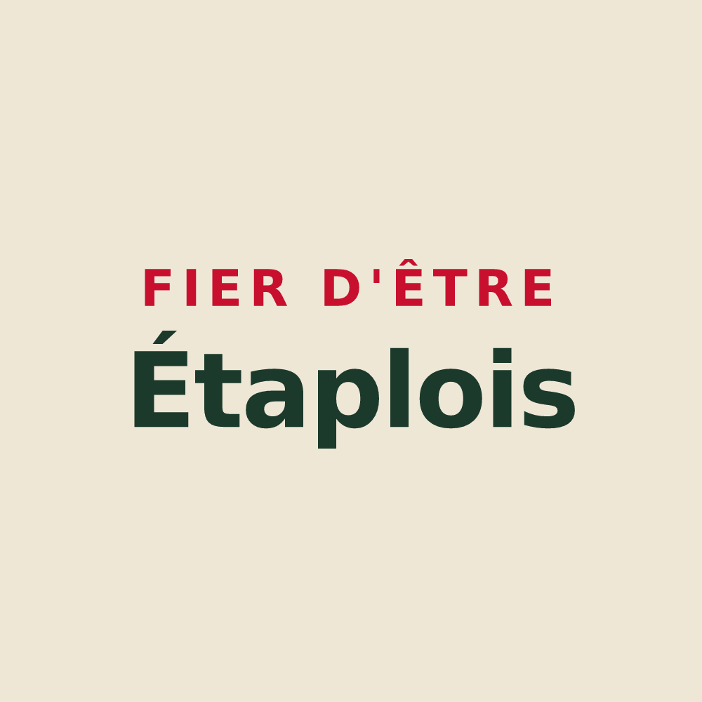 Tote bag « Fier d'être Étaplois » — design pour Étaples