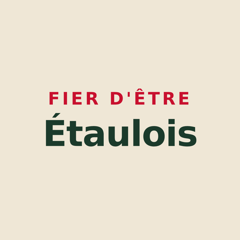 Tote bag « Fier d'être Étaulois » — design pour Étauliers