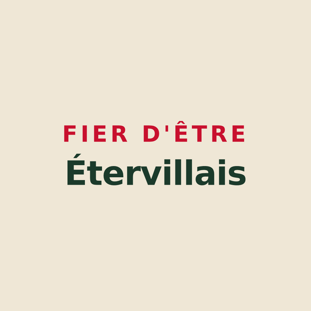 Tote bag « Fier d'être Étervillais » — design pour Éterville