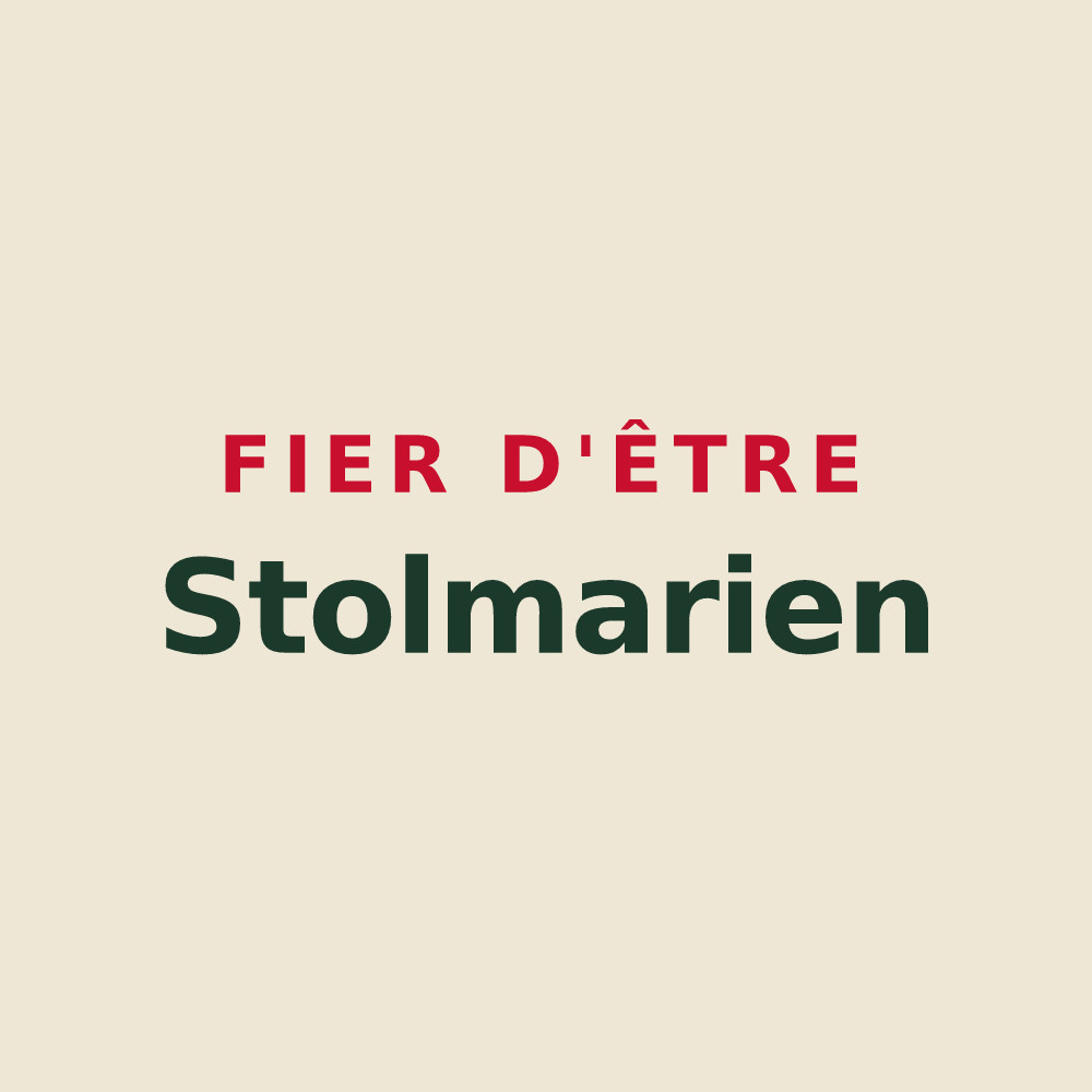 Tote bag « Fier d'être Stolmarien » — design pour Étormay