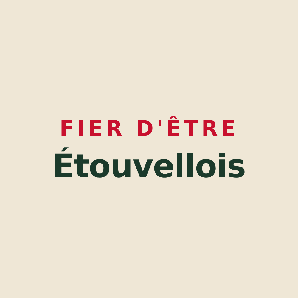Tote bag « Fier d'être Étouvellois » — design pour Étouvelles