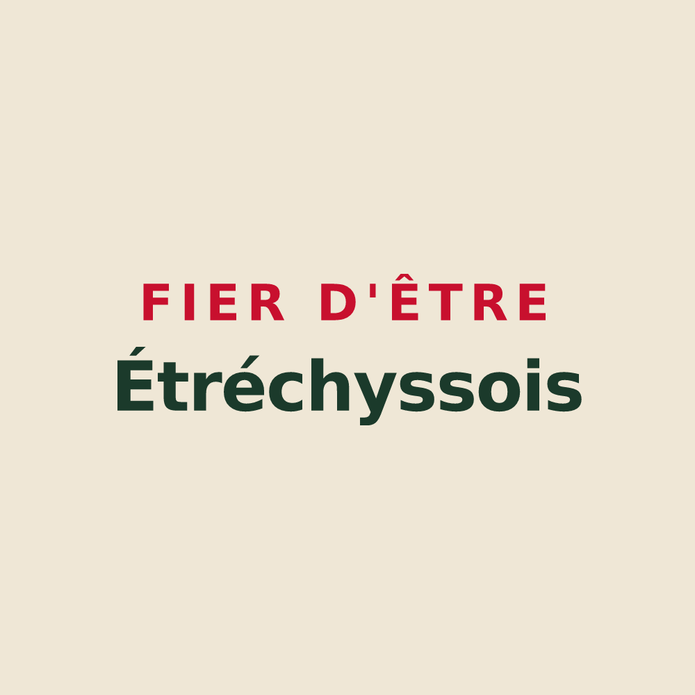 Tote bag « Fier d'être Étréchyssois » — design pour Étréchy