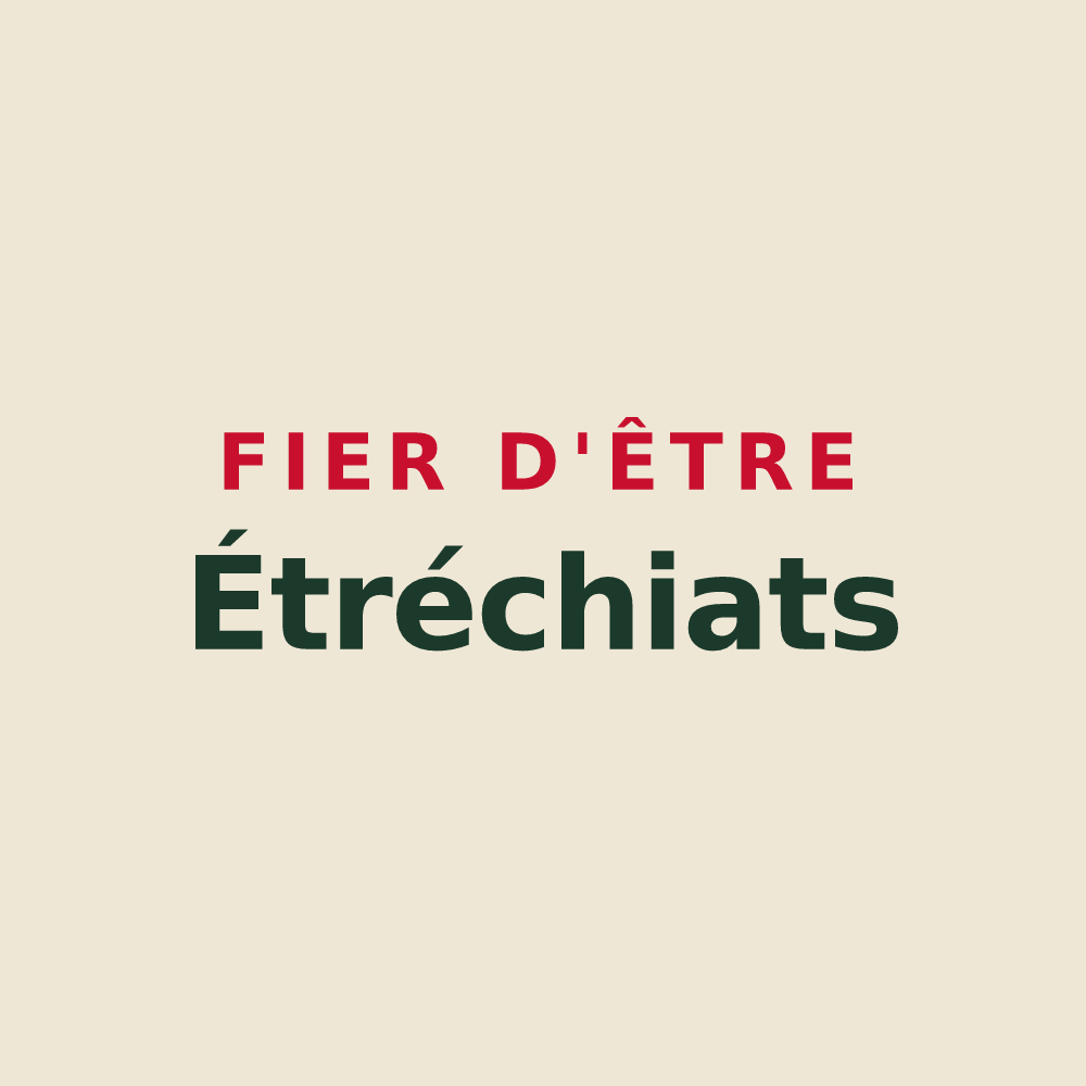 Tote bag « Fier d'être Étréchiats » — design pour Étréchy