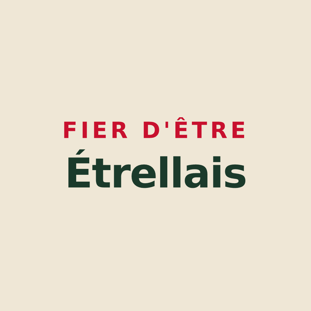Tote bag « Fier d'être Étrellais » — design pour Étrelles