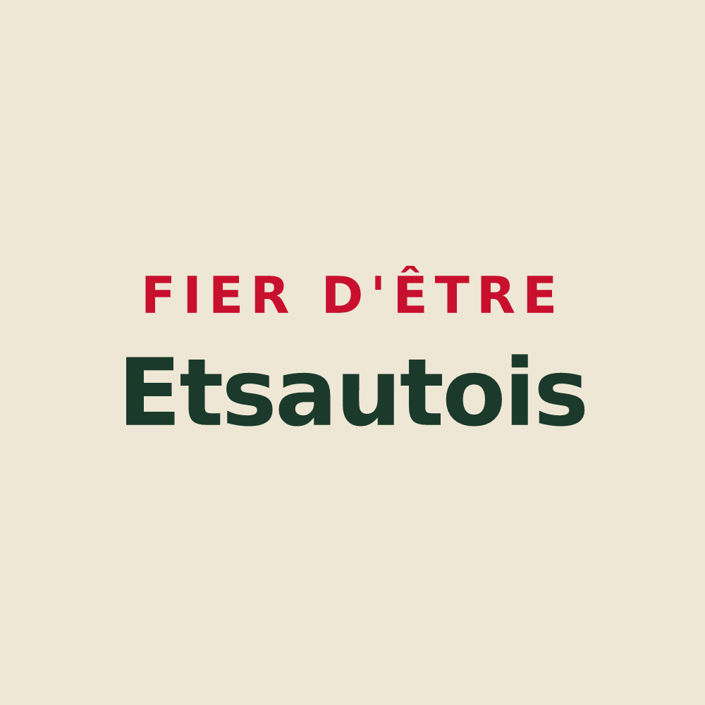 Tote bag « Fier d'être Etsautois » — design pour Etsaut