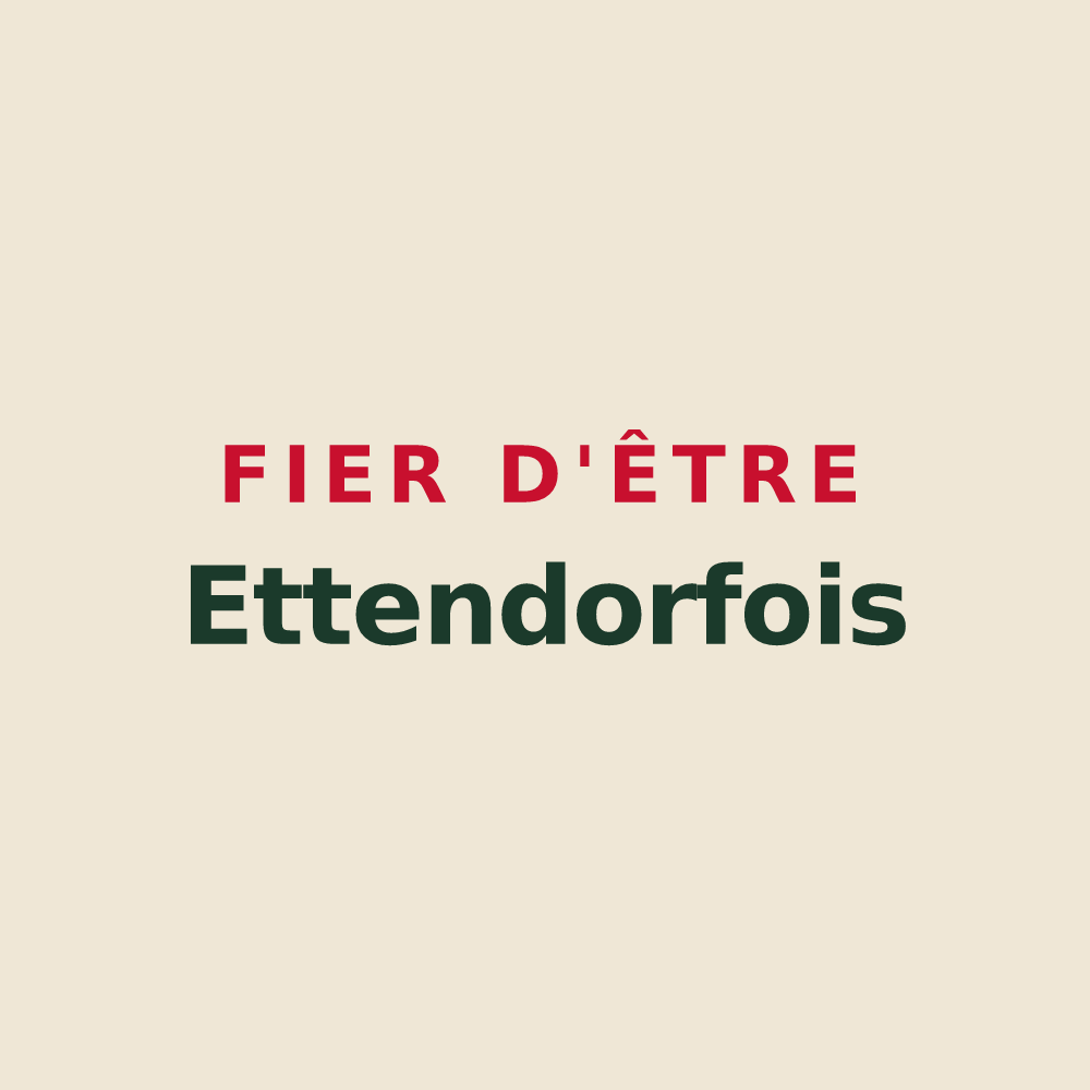 Tote bag « Fier d'être Ettendorfois » — design pour Ettendorf