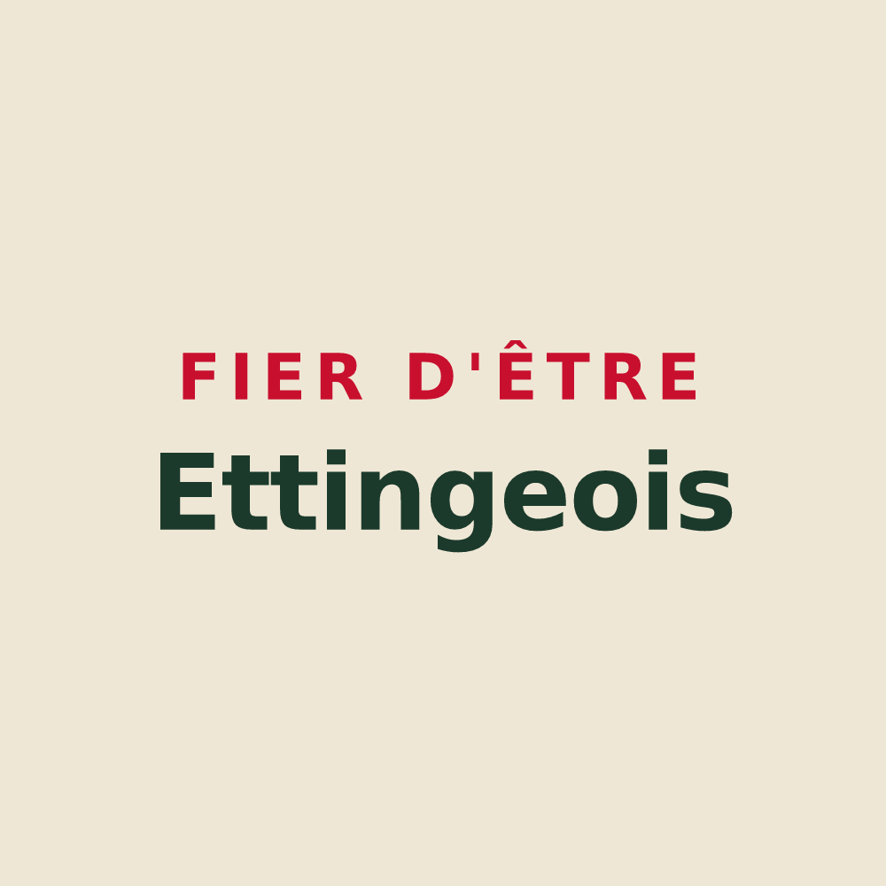 Tote bag « Fier d'être Ettingeois » — design pour Etting