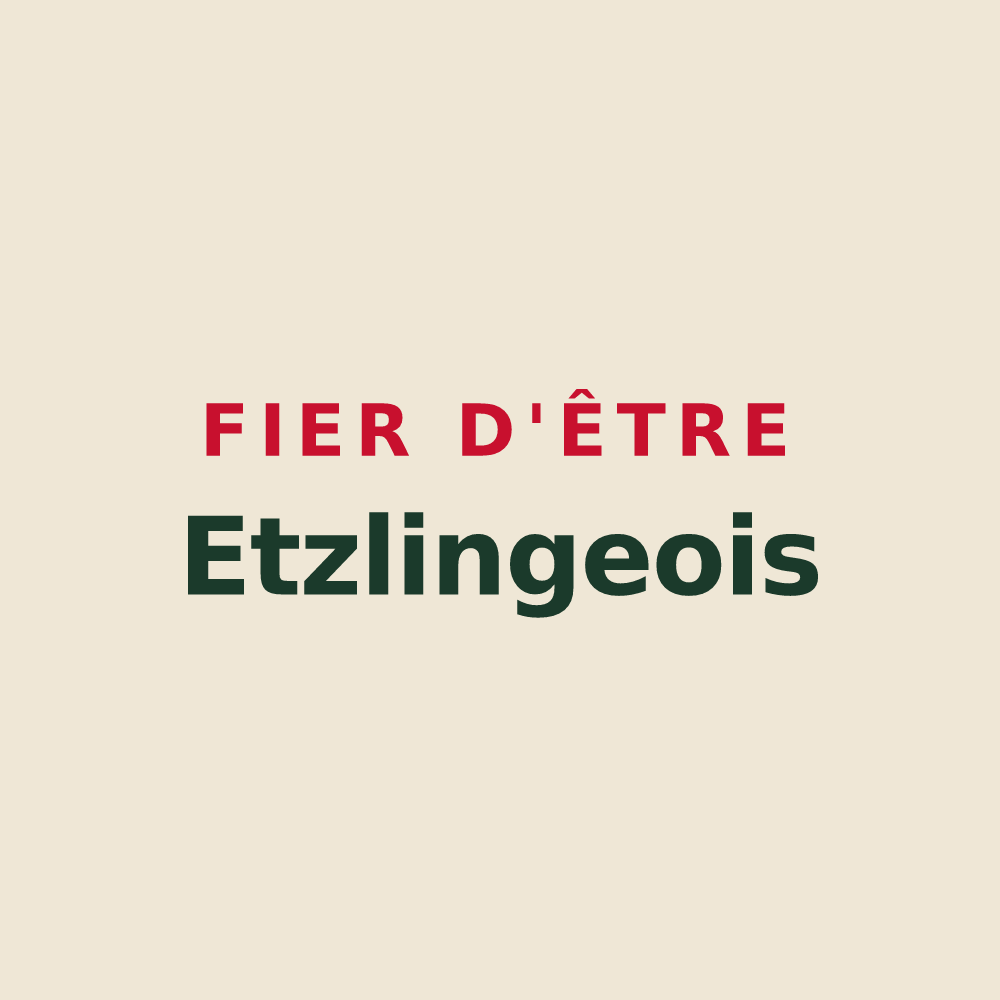 Tote bag « Fier d'être Etzlingeois » — design pour Etzling