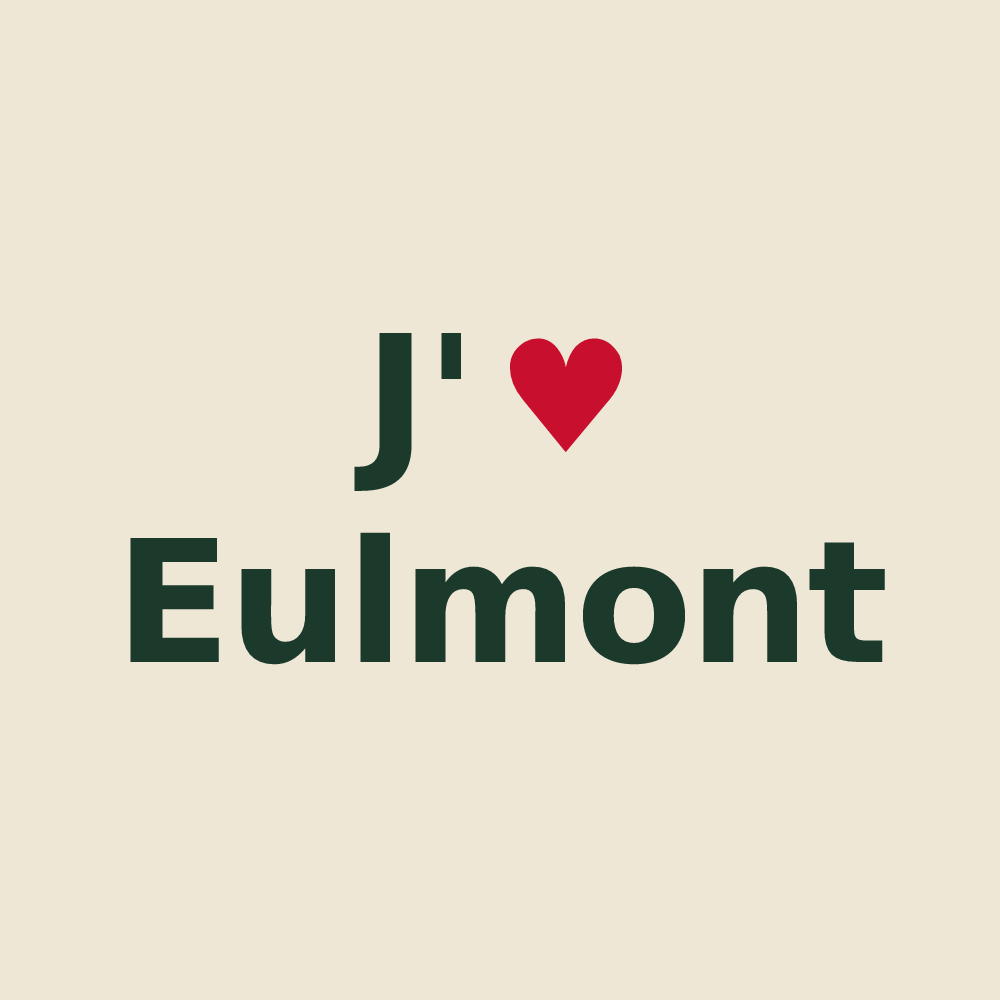 Tote bag personnalisé Eulmont — design J'aime Eulmont