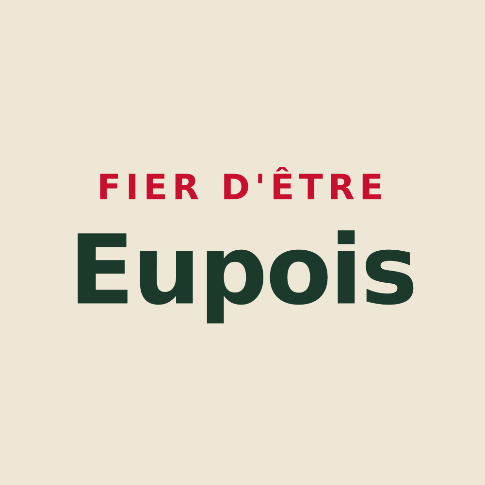 Tote bag « Fier d'être Eupois » — design pour Eup