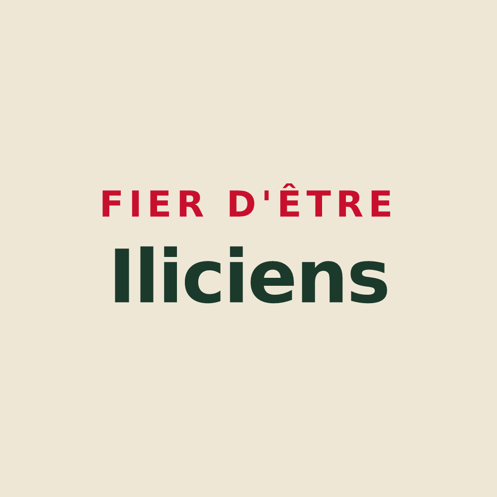 Tote bag « Fier d'être Iliciens » — design pour Eus