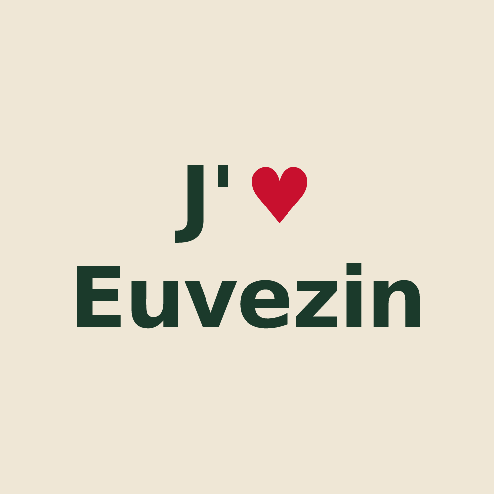 Tote bag personnalisé Euvezin — design J'aime Euvezin