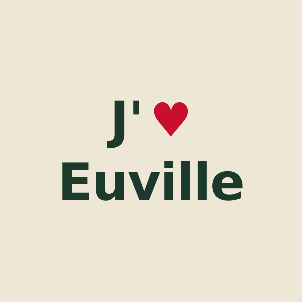 Tote bag personnalisé Euville — design J'aime Euville
