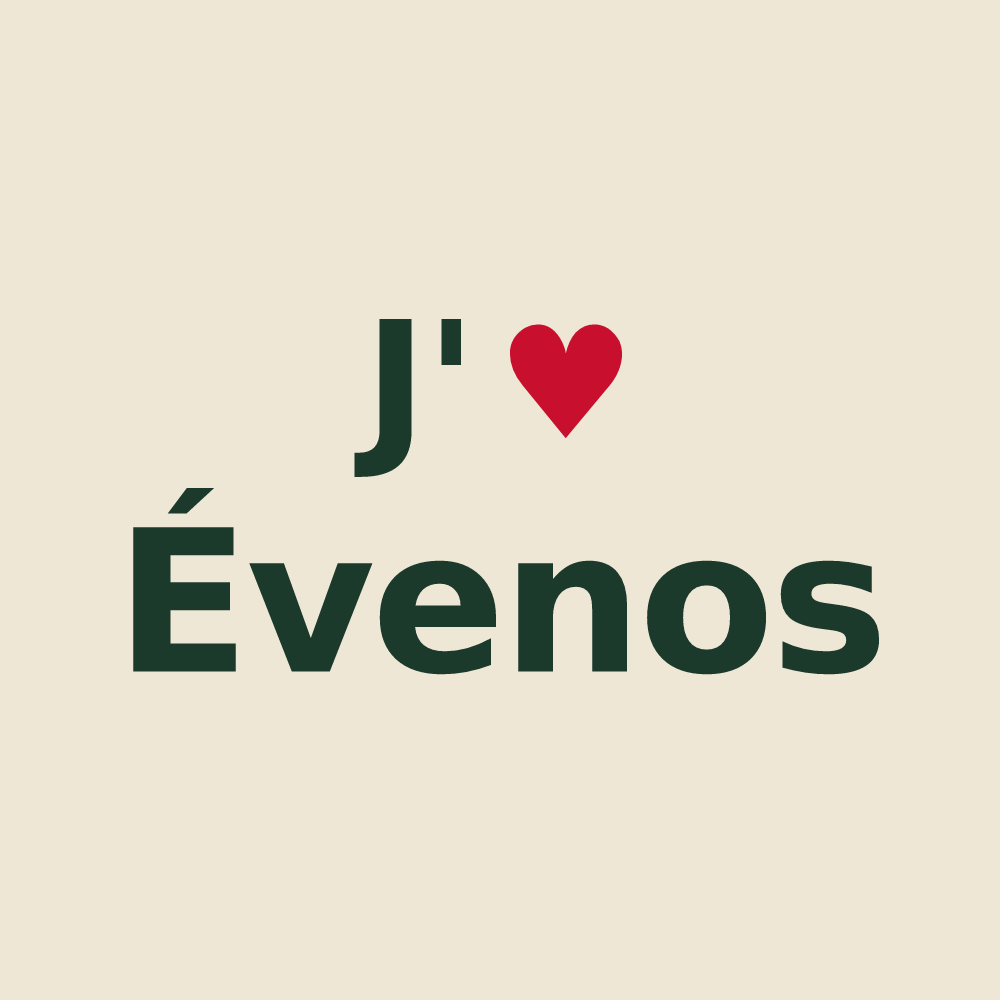 Tote bag personnalisé Évenos — design J'aime Évenos