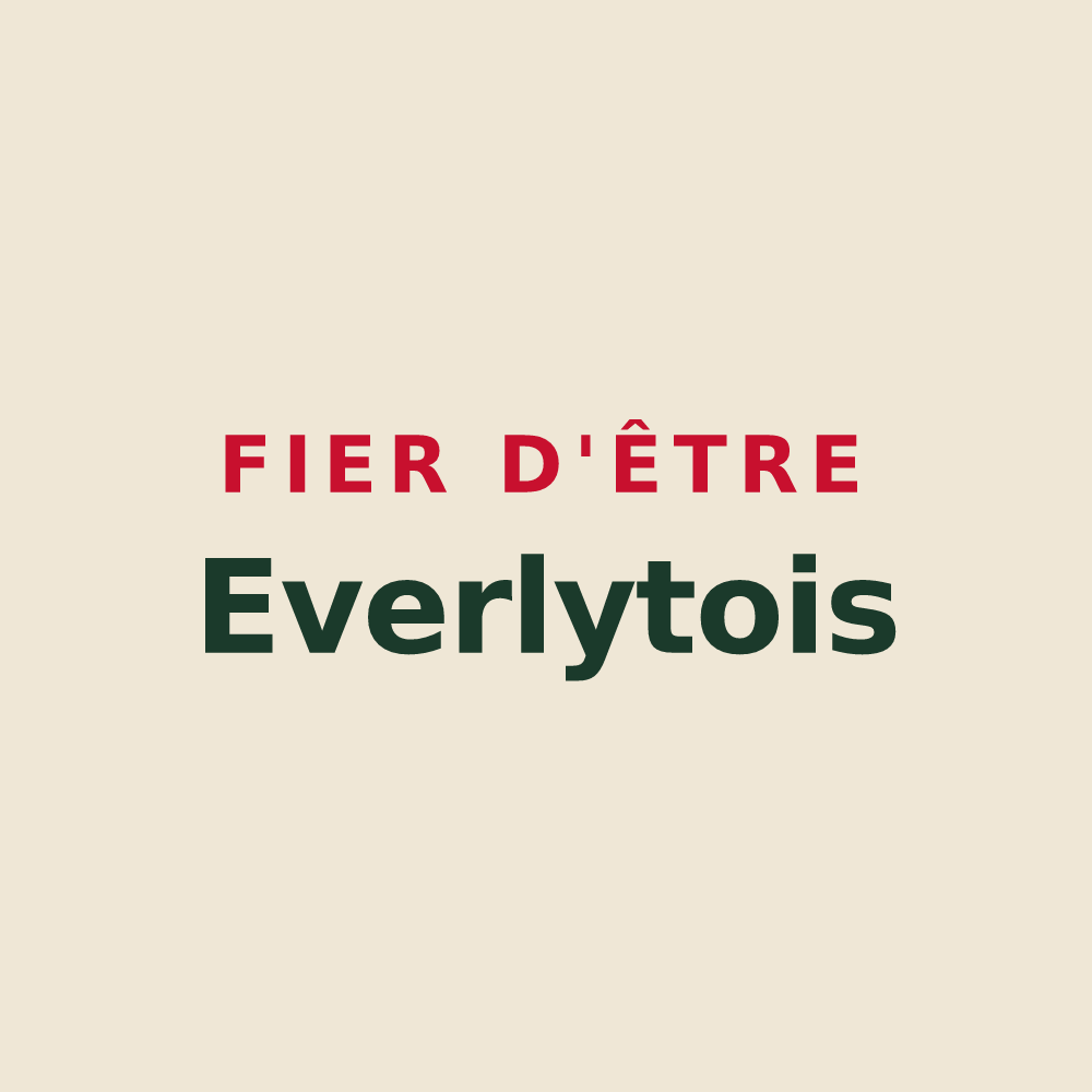Tote bag « Fier d'être Everlytois » — design pour Everly