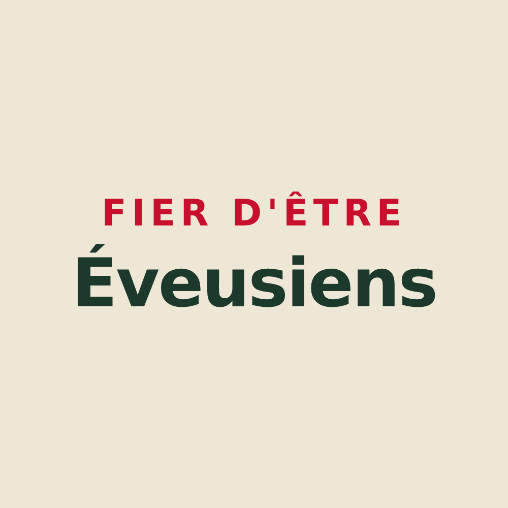 Tote bag « Fier d'être Éveusiens » — design pour Éveux